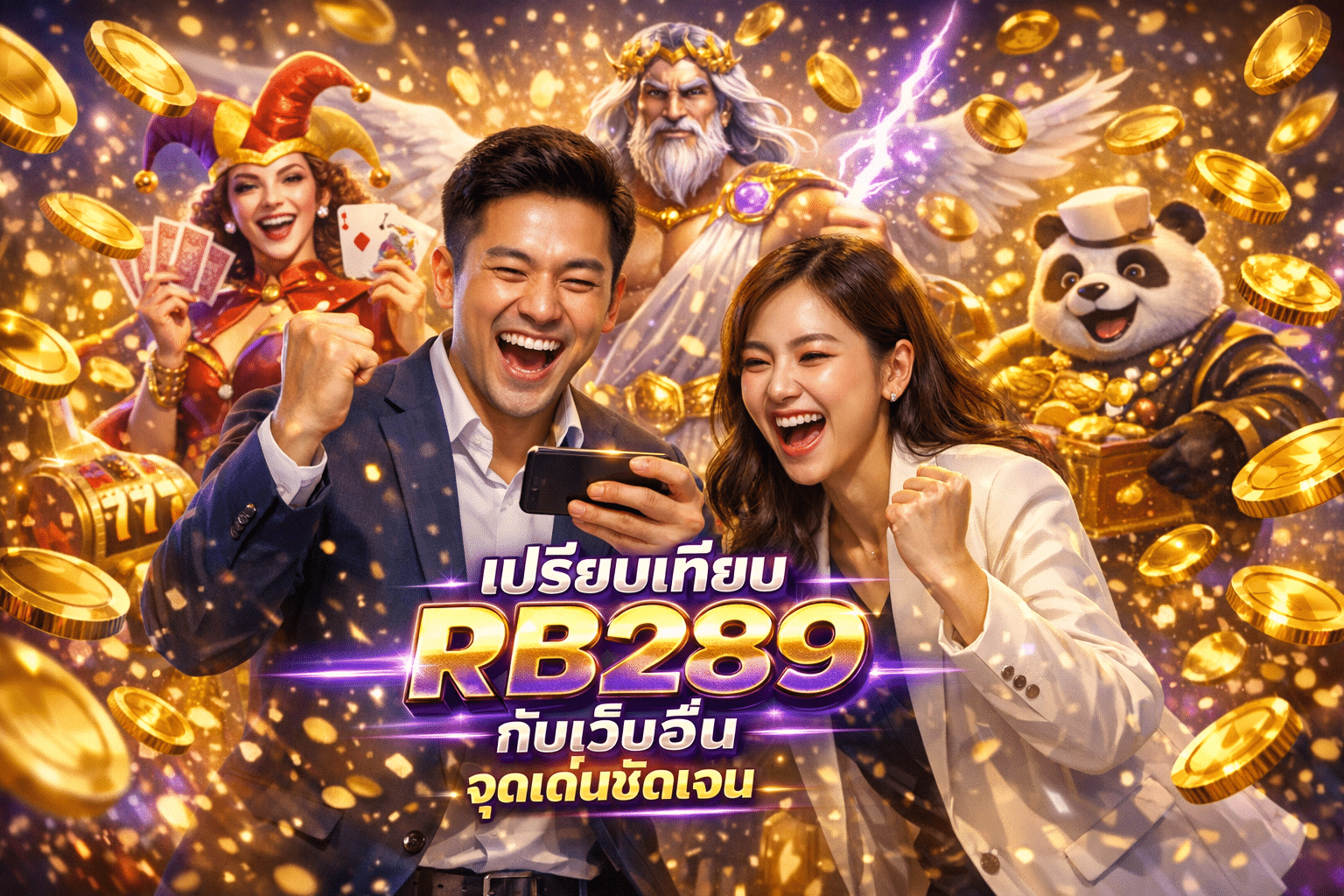 เปรียบเทียบ RB289 กับเว็บอื่น จุดเด่นชัดเจน