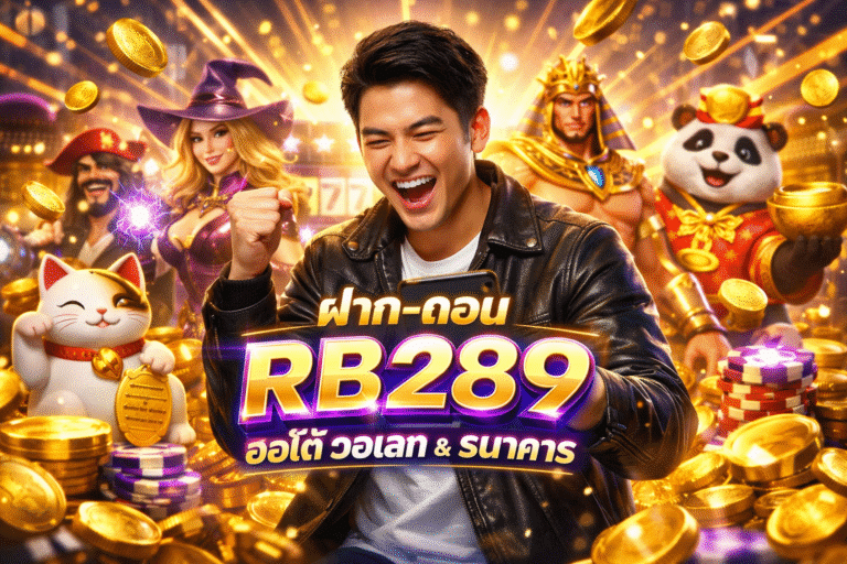 ฝาก-ถอน RB289 ออโต้ วอเลท & ธนาคาร