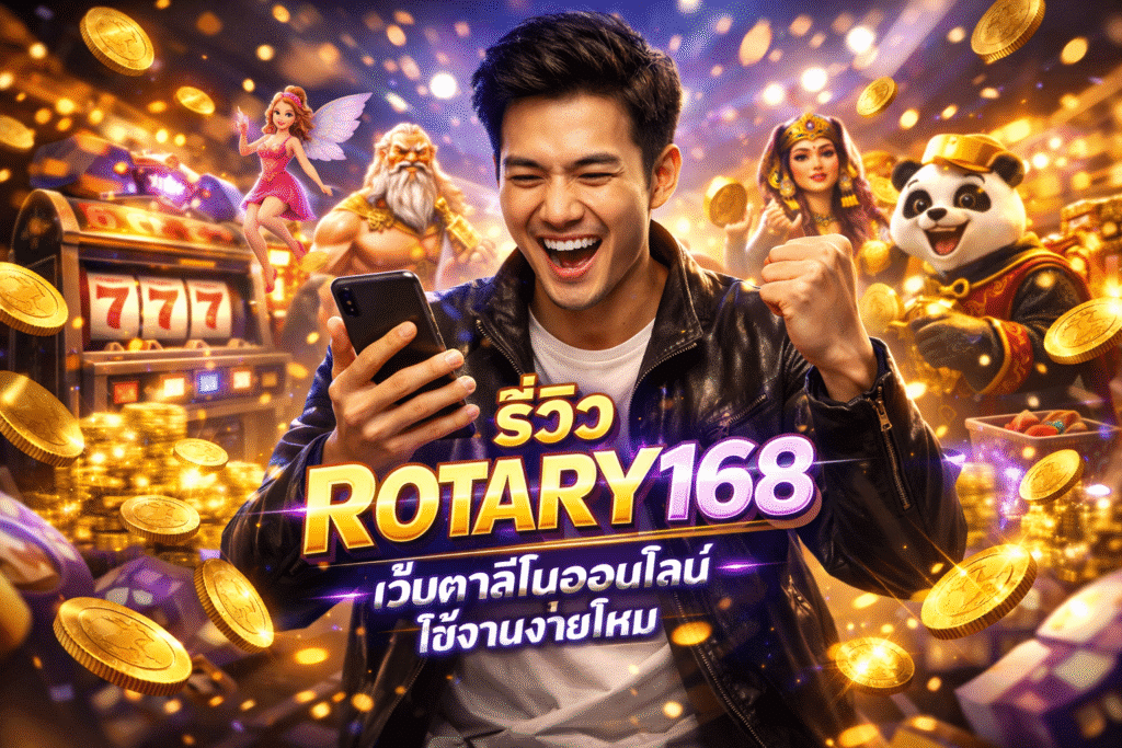 รีวิว ROTARY168 เว็บคาสิโนออนไลน์ ใช้งานง่ายไหม