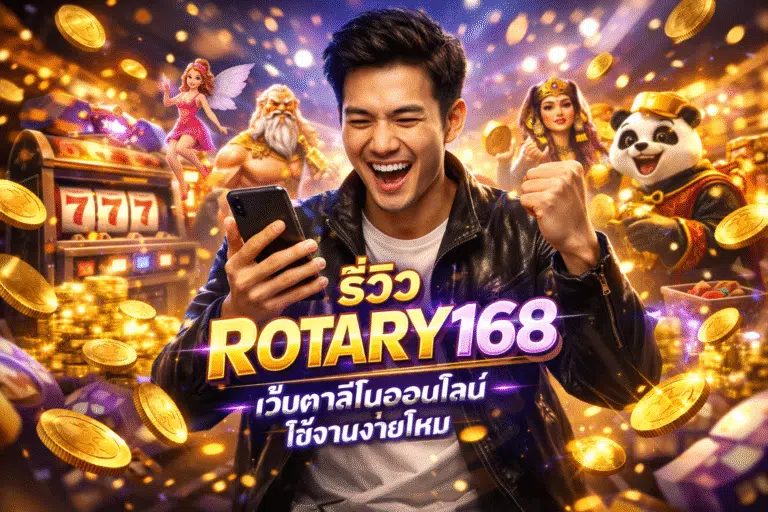 รีวิว ROTARY168 เว็บคาสิโนออนไลน์ ใช้งานง่ายไหม